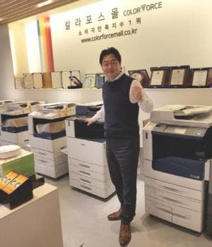 사무기기 렌탈 임대 전문 칼라테크오에이, 복합기 쇼룸 갖춘 강남지사 오픈 대표 이미지